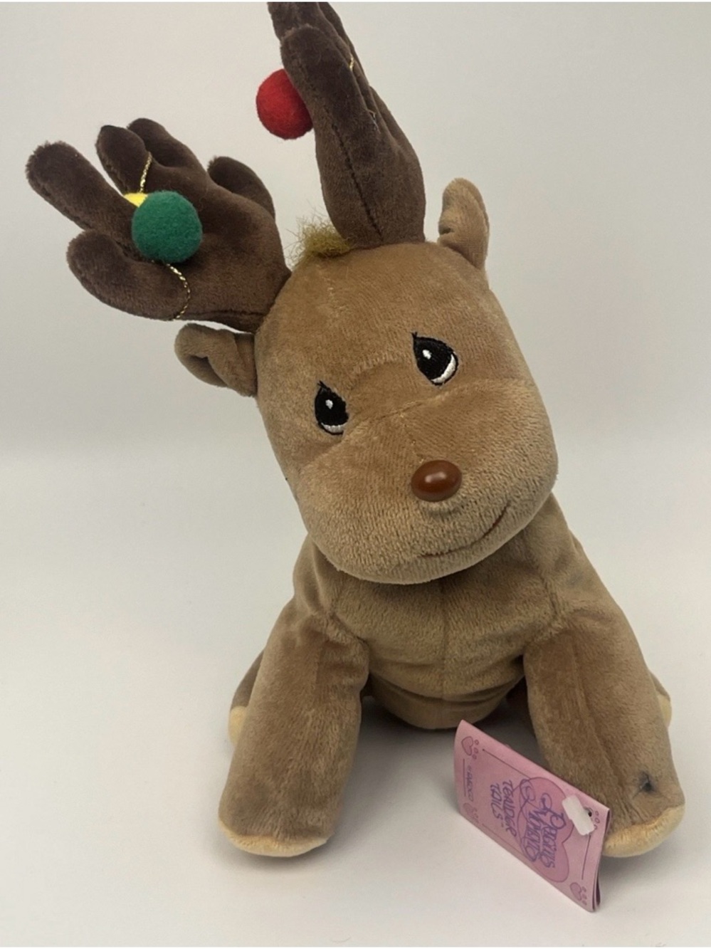 Vintage 1998 Precious Moments TENDER TAILS Reindeer